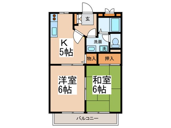 ファミ－ル宮崎台の物件間取画像